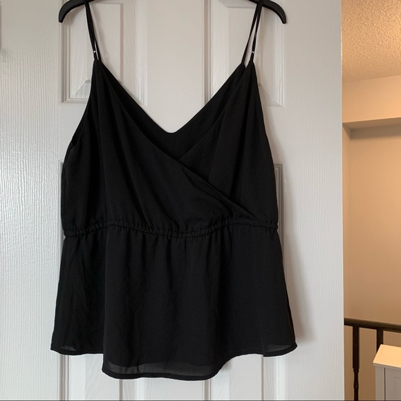 Aritzia Babaton Black V-neck Warren Cami - Picture 5 of 10